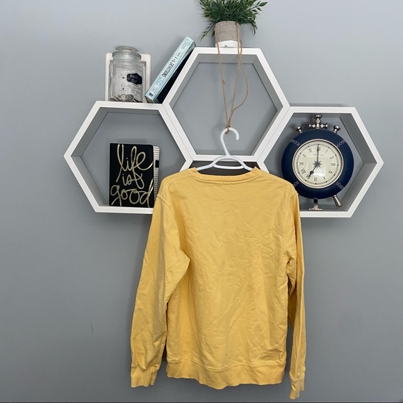 Yellow Brandy Melville Sweatshirt - Picture 3 of 4